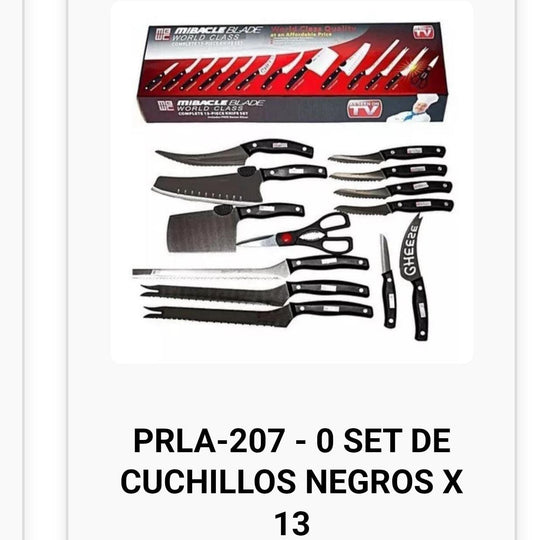 SET DE CUCHILLOS