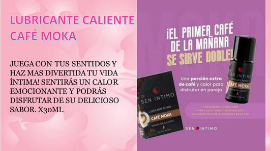 LUBRICANTE INTIMO - CAFE MOKA