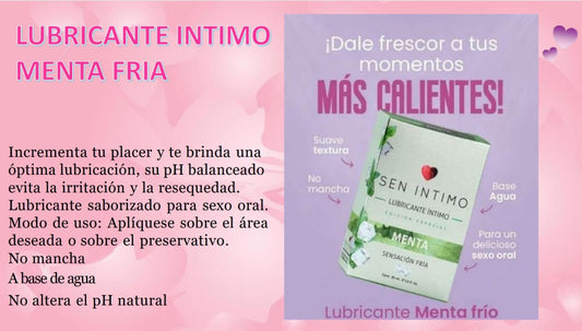 LUBRICANTE MENTA FRIA