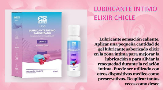LUBRICANTE ELIXIR - SABOR CHICHE