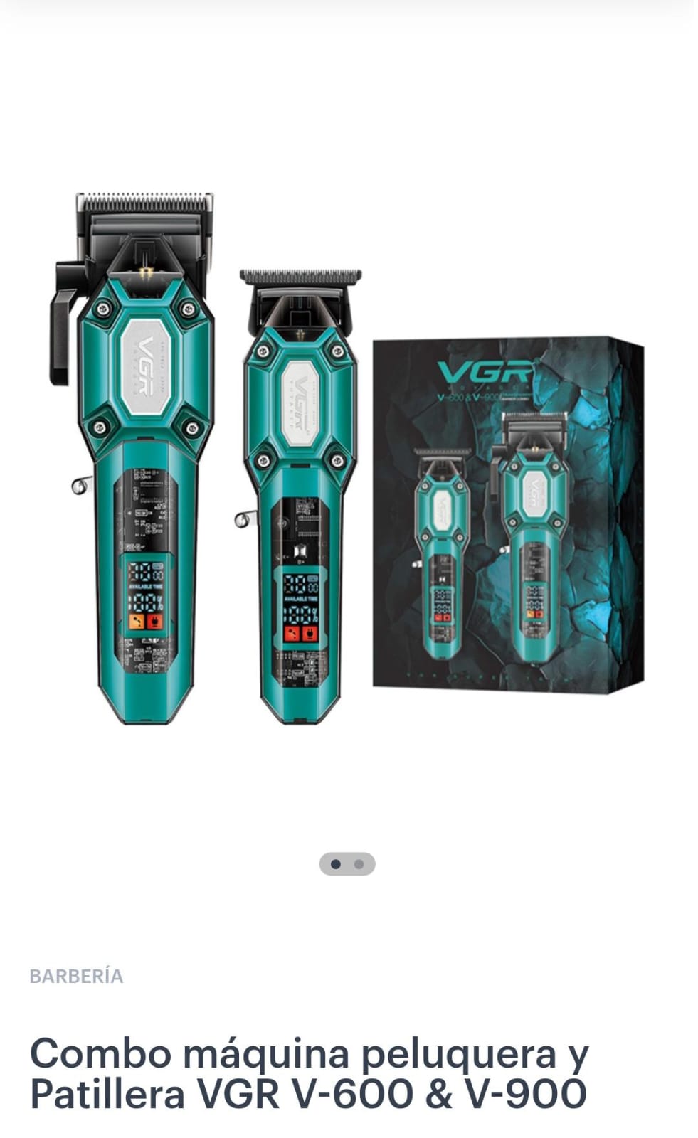 COMBO DE BARBERIA V 600 & V 900
