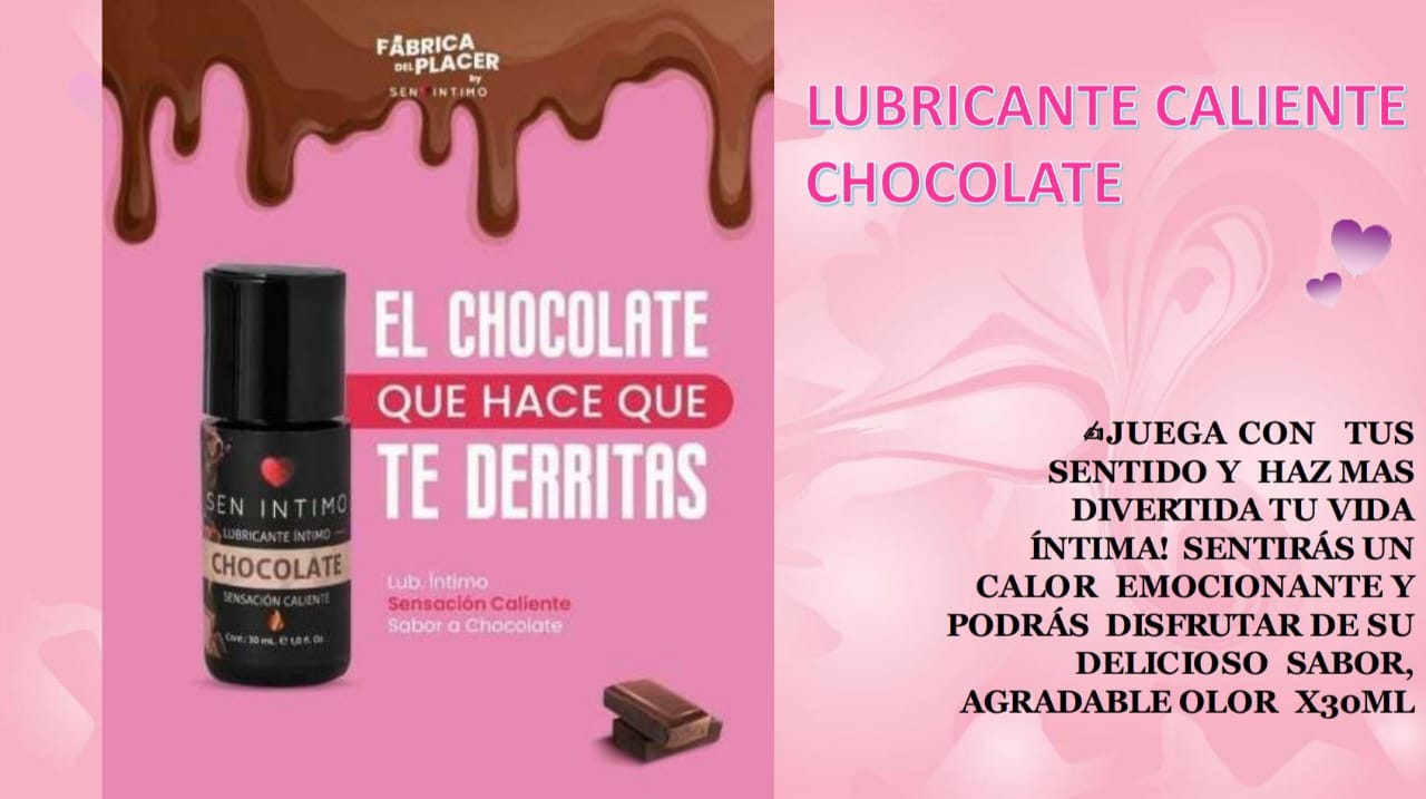 LUBRICANTE SABOR CHOCOLATE - SEN INTIMO