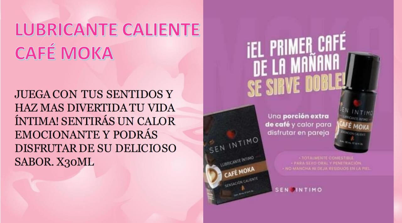 LUBRICANTE INTIMO - CAFE MOKA
