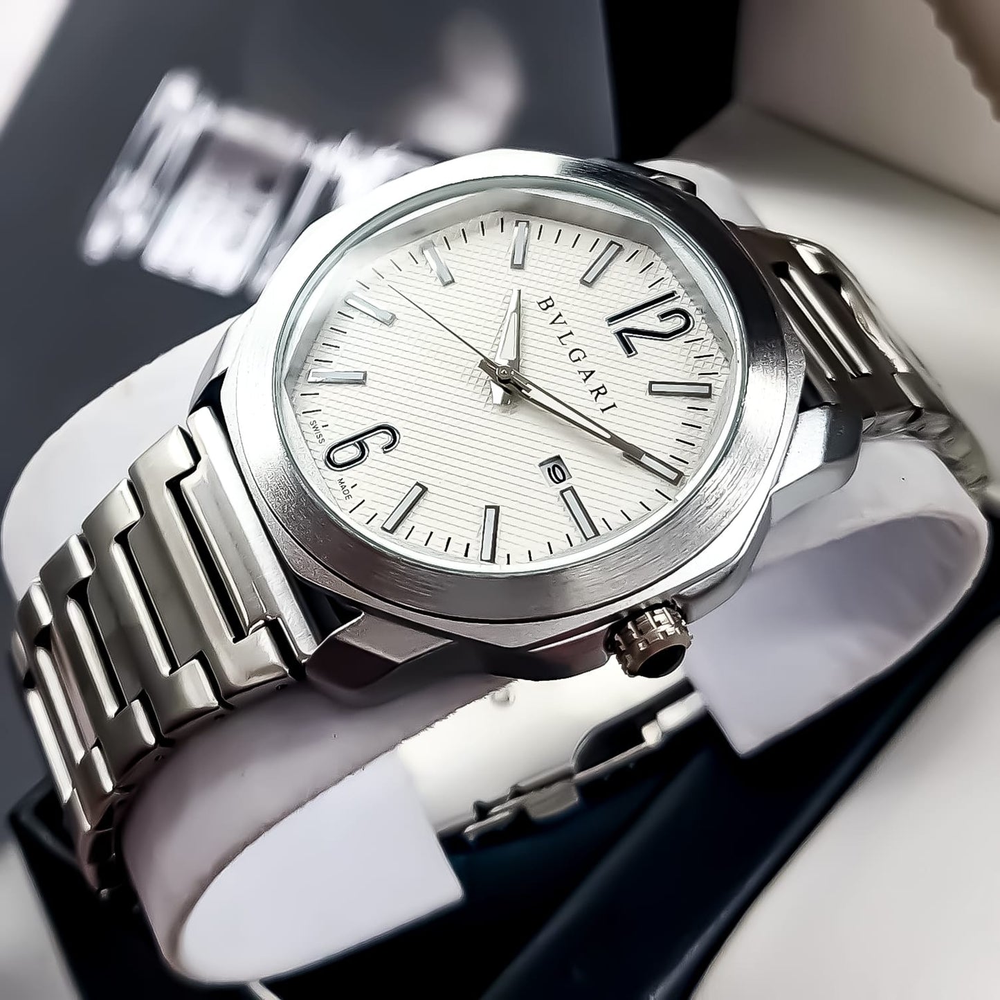 RELOJ BVLGARI - CABALLERO