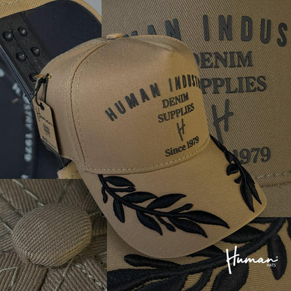 GORRA HUMAN HATS UNISEX  BLANCA ROJA