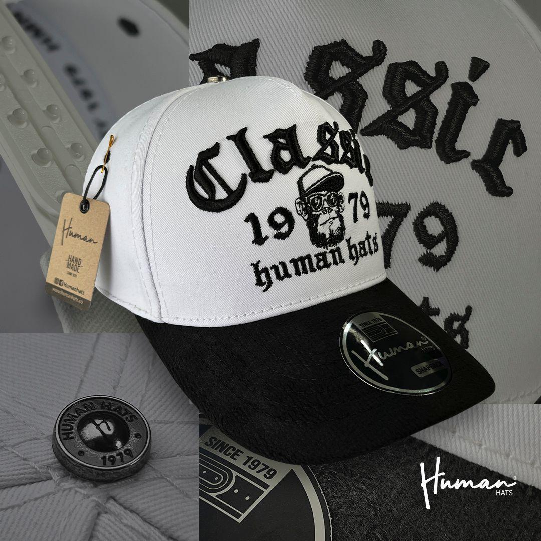 GORRA HUMAN HATS UNISEX  BLANCA ROJA
