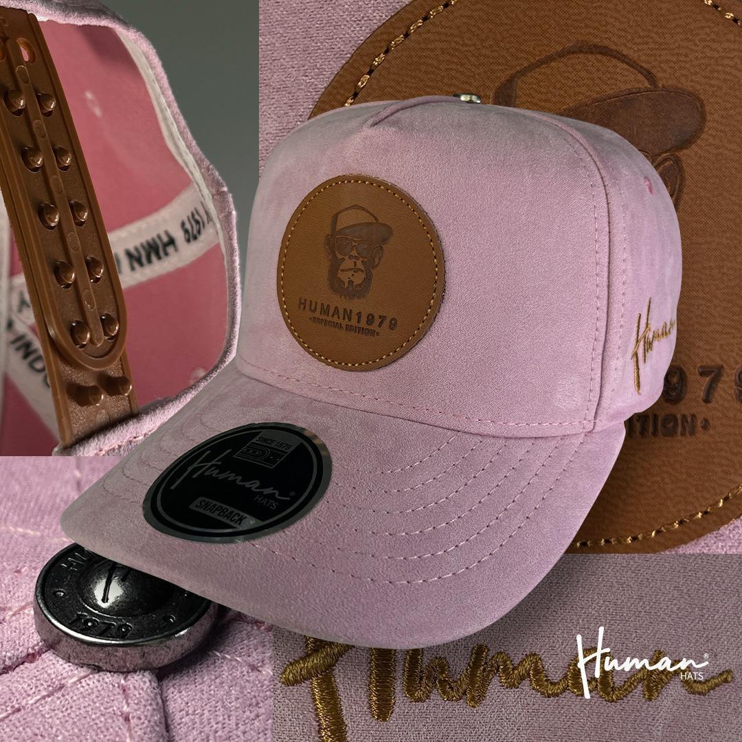 GORRA HUMAN HATS UNISEX  BLANCA ROJA