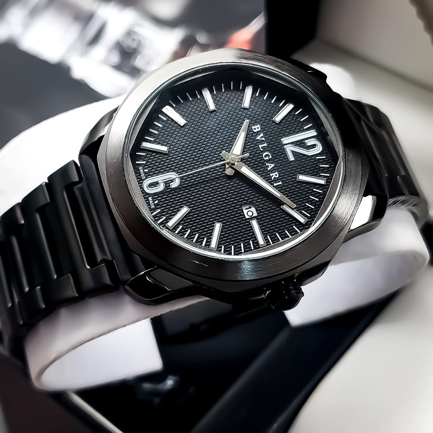 RELOJ BVLGARI - CABALLERO