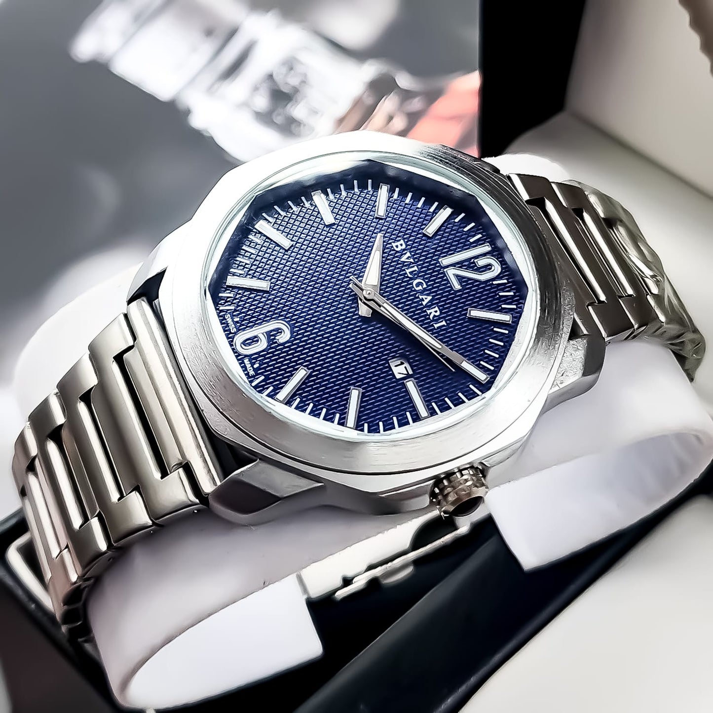RELOJ BVLGARI - CABALLERO