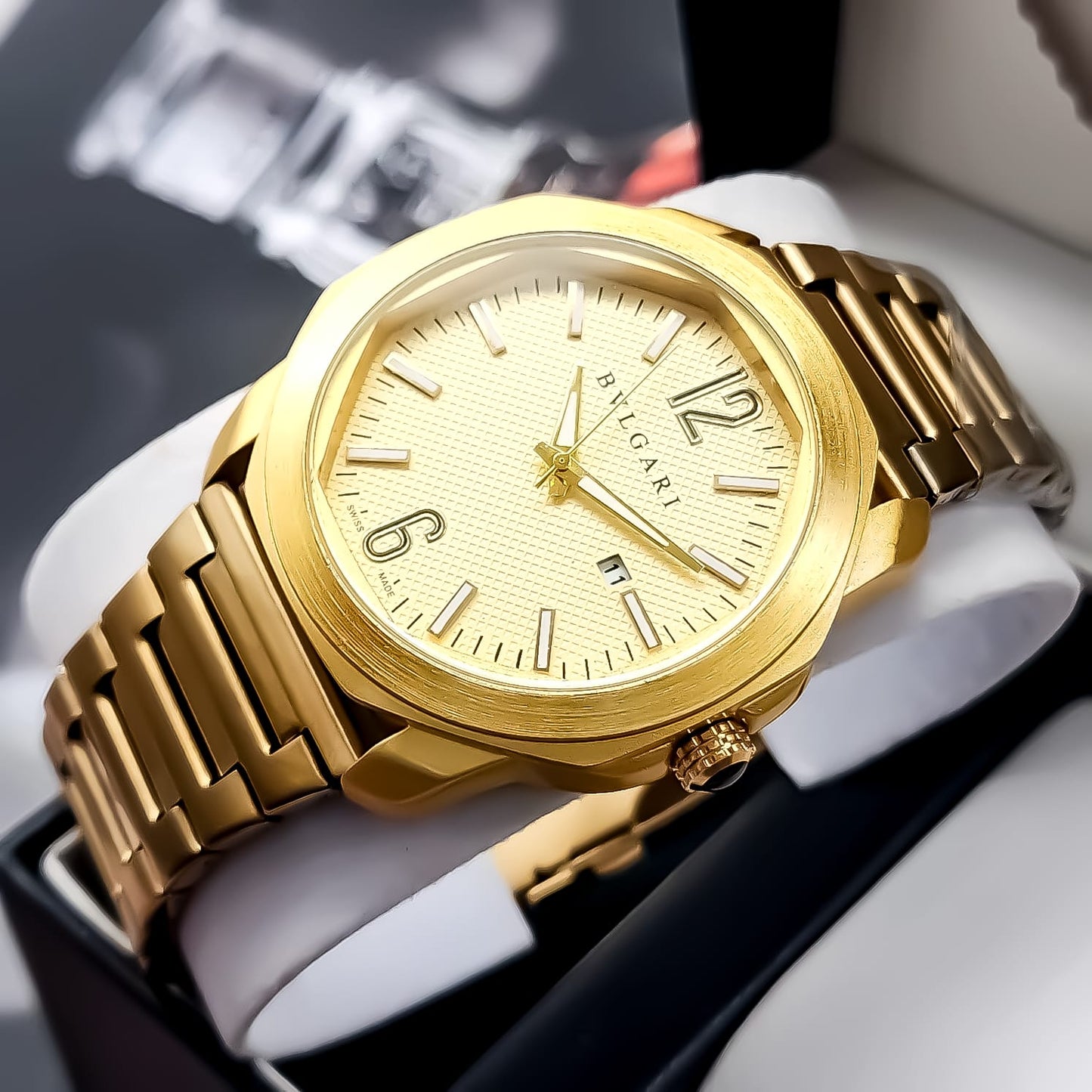 RELOJ BVLGARI - CABALLERO