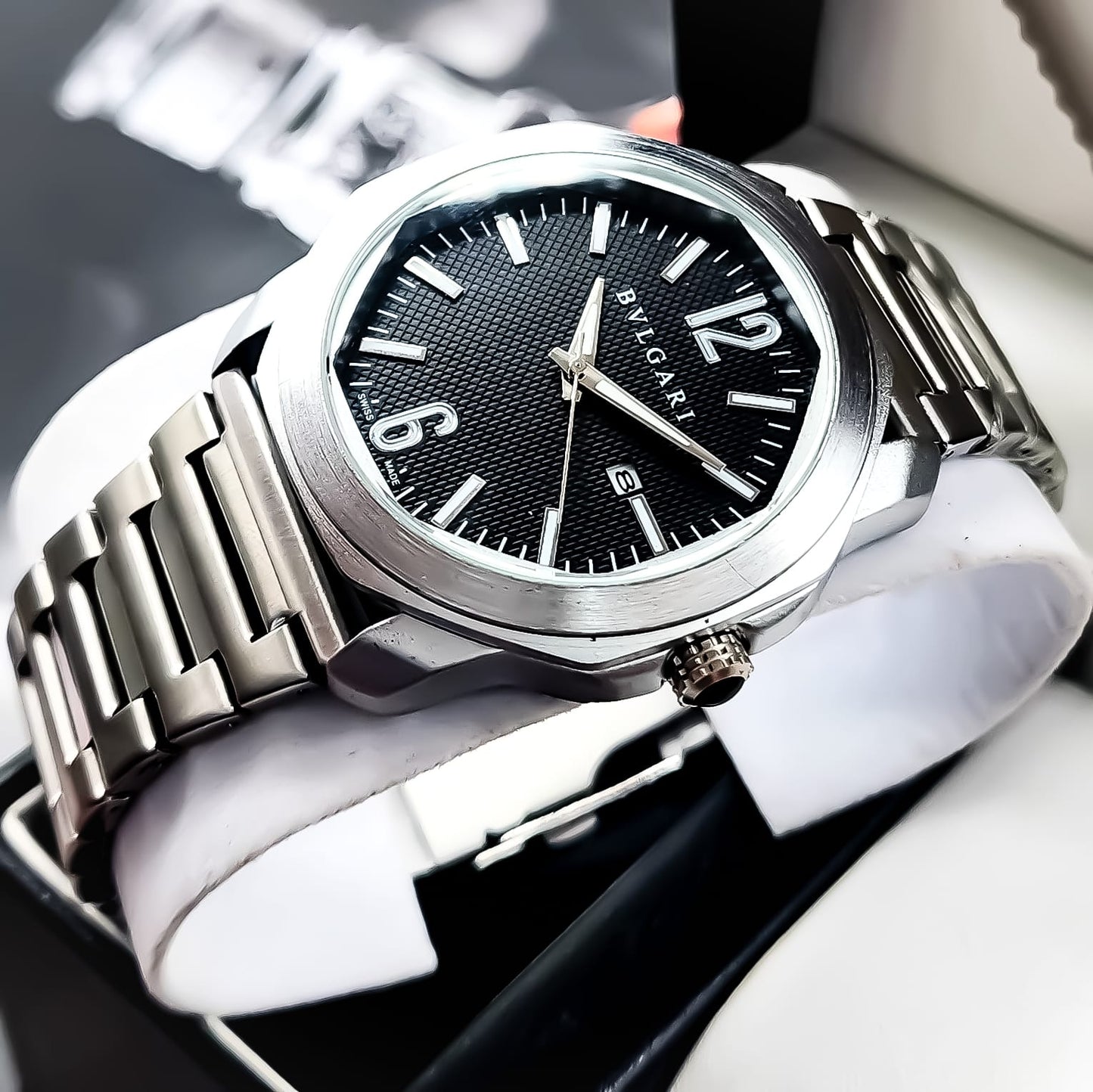 RELOJ BVLGARI - CABALLERO